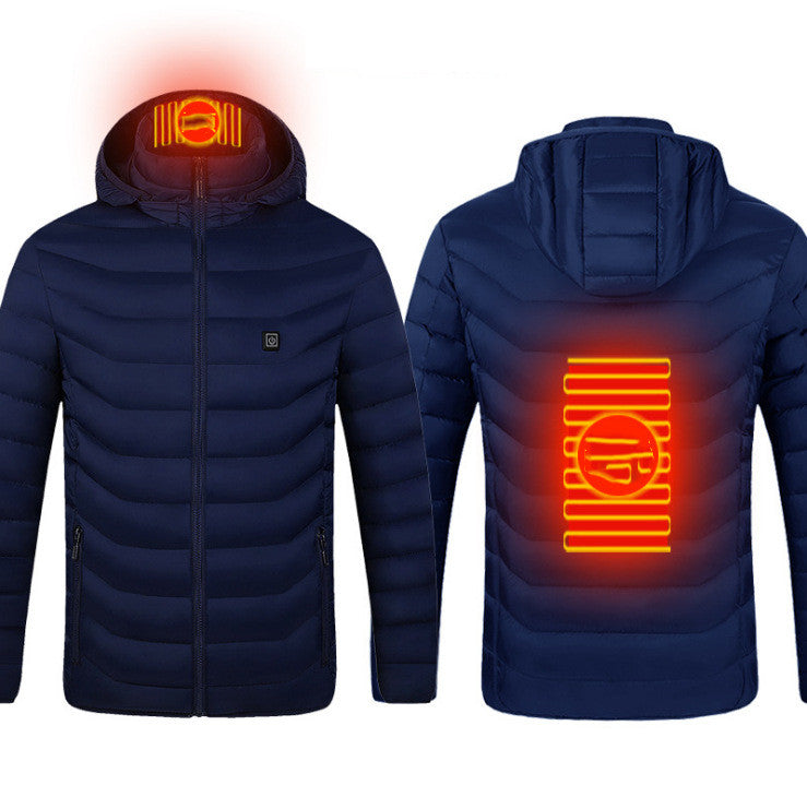 Men's USB Electric Heated Jacket: Stay Warm and Stylish All Winter Long