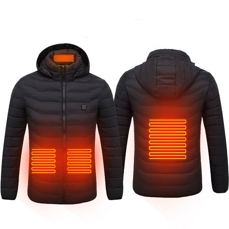 Men's USB Electric Heated Jacket: Stay Warm and Stylish All Winter Long