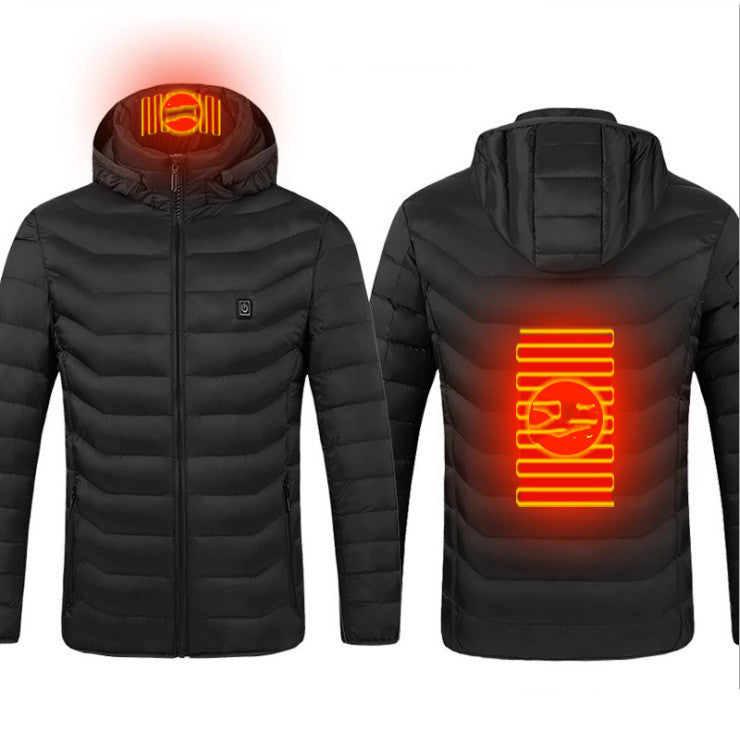 Men's USB Electric Heated Jacket: Stay Warm and Stylish All Winter Long