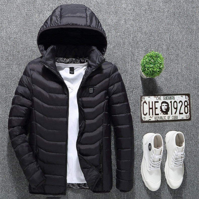 Men's USB Electric Heated Jacket: Stay Warm and Stylish All Winter Long
