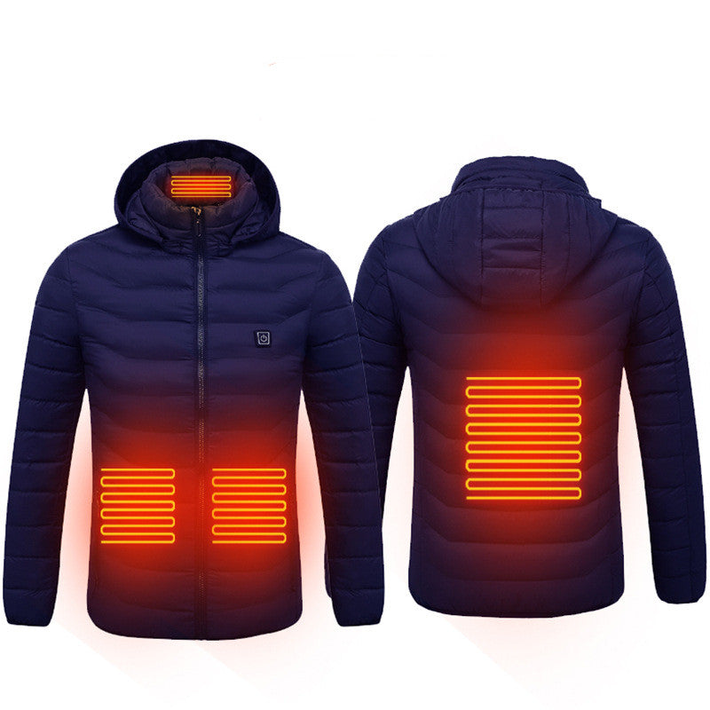 Men's USB Electric Heated Jacket: Stay Warm and Stylish All Winter Long