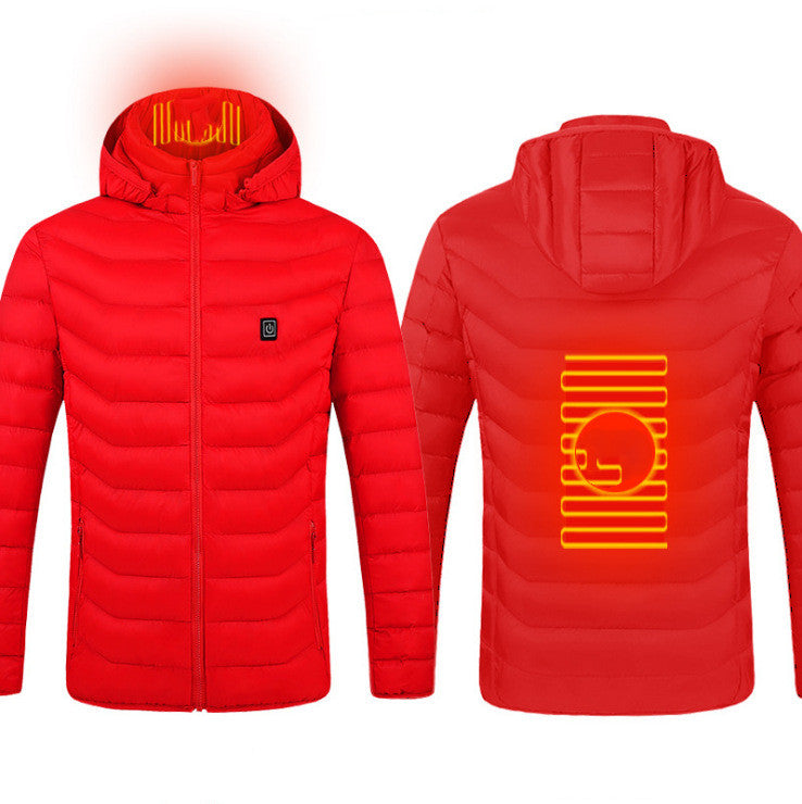 Men's USB Electric Heated Jacket: Stay Warm and Stylish All Winter Long