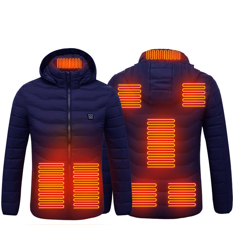 Men's USB Electric Heated Jacket: Stay Warm and Stylish All Winter Long
