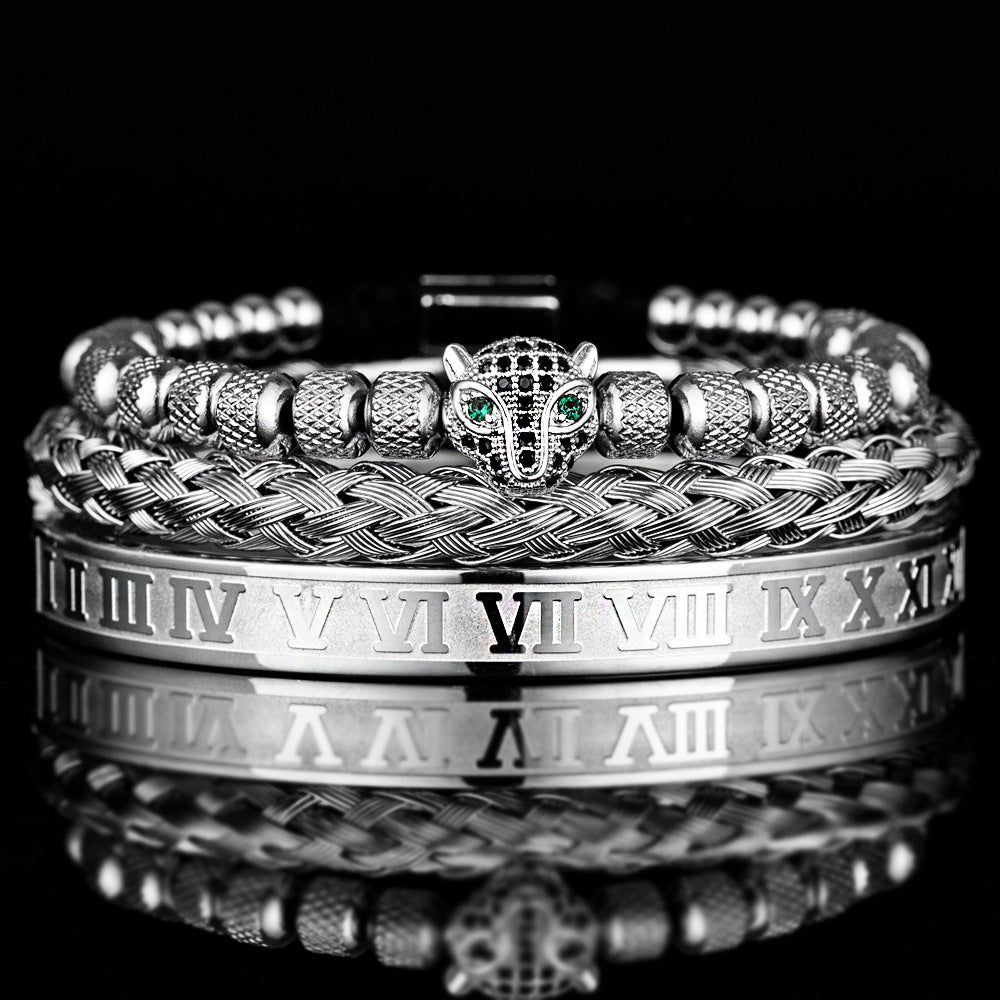 Legacy Luxe Bracelet Set — Black Diamond Edition