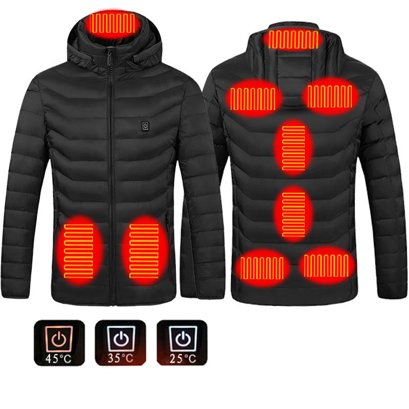 Men's USB Electric Heated Jacket: Stay Warm and Stylish All Winter Long