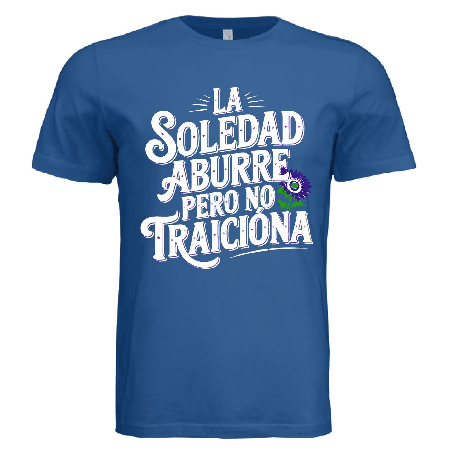 Solid True Royal Triblend - FRONT